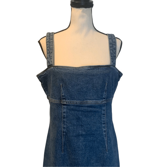Reformation Denim Parker Dress - Picture 3 of 10